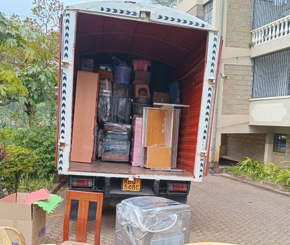 Professional moving truck in Nairobi